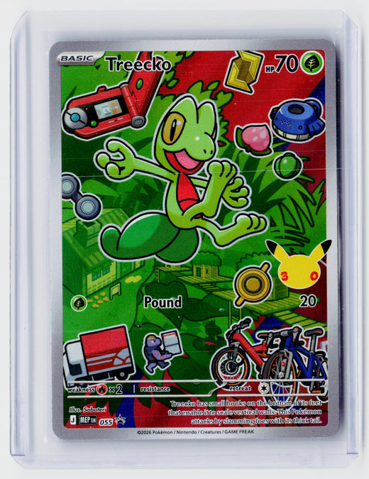 2026 Pokémon Mega Evolution—Perfect Order Treecko Illustration Rare #055 - front