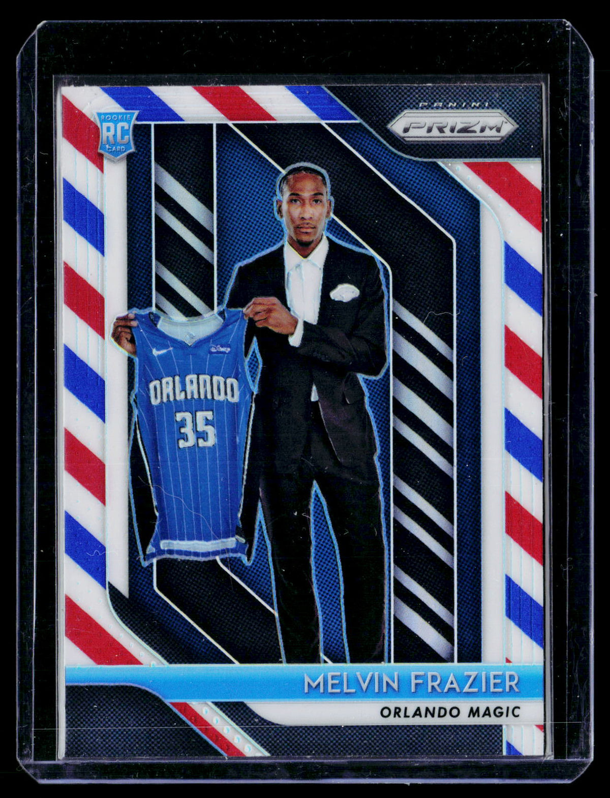 2018-19 Panini Prizm Melvin Frazier Rookie Card #109 Orlando Magic - front