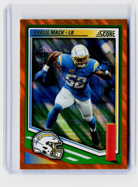 2025 Panini Score Football Khalil Mack #14 /799 - front