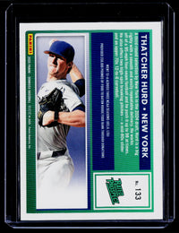 2025 Panini Donruss Baseball Rated Prospect Thatcher Hurd #133 - back