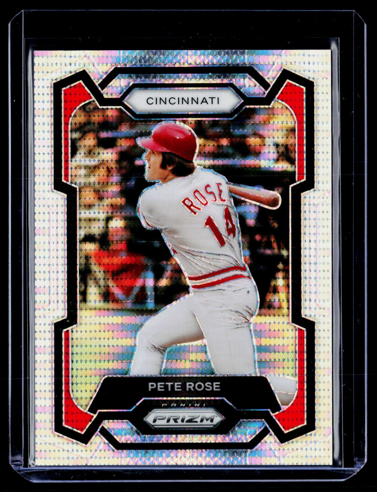 2024 Panini Prizm Baseball Pete Rose Pulsar Prizms #267 /499 - front