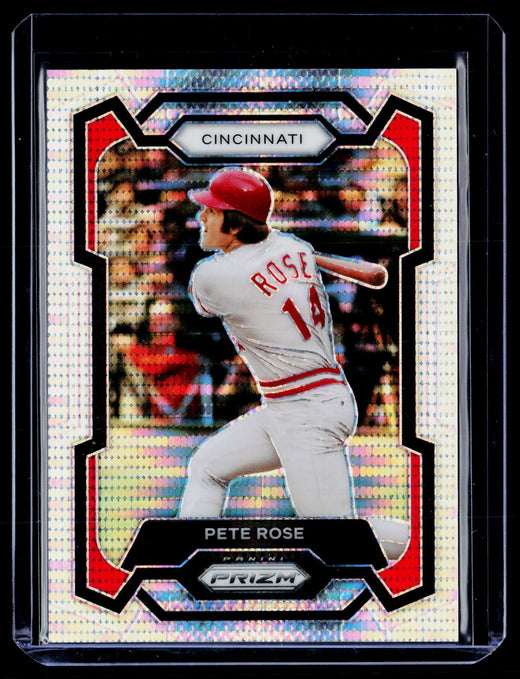 2024 Panini Prizm Baseball Pete Rose Pulsar Prizms #267 /499 - front