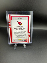 2025 Panini Donruss Threads Marvin Harrison Jr. Memorabilia Card DT-HMJ - back