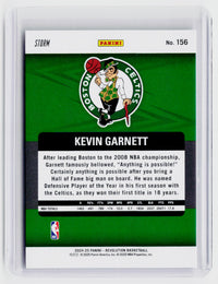 2024-25 Panini Revolution Legends Storm Kevin Garnett #156 Boston Celtics - back