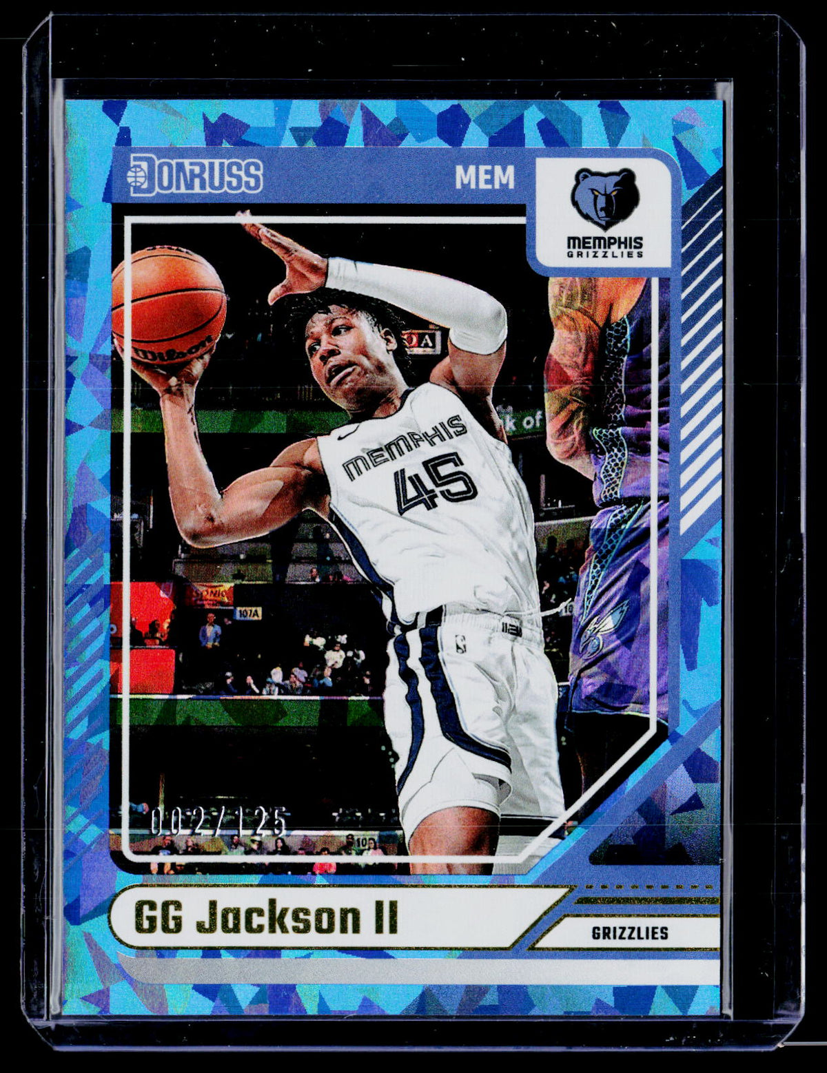2024-25 Panini Donruss GG Jackson II #164 Holo Orange Laser /125 - front