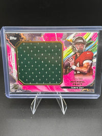 2024 Topps Inception Football Michael Pratt Rookie Jumbo Relic Magenta #RJR-MP /99 - front
