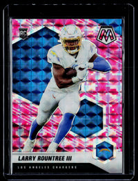 2021 Panini Mosaic Football Larry Rountree III Genesis RC #378 - front