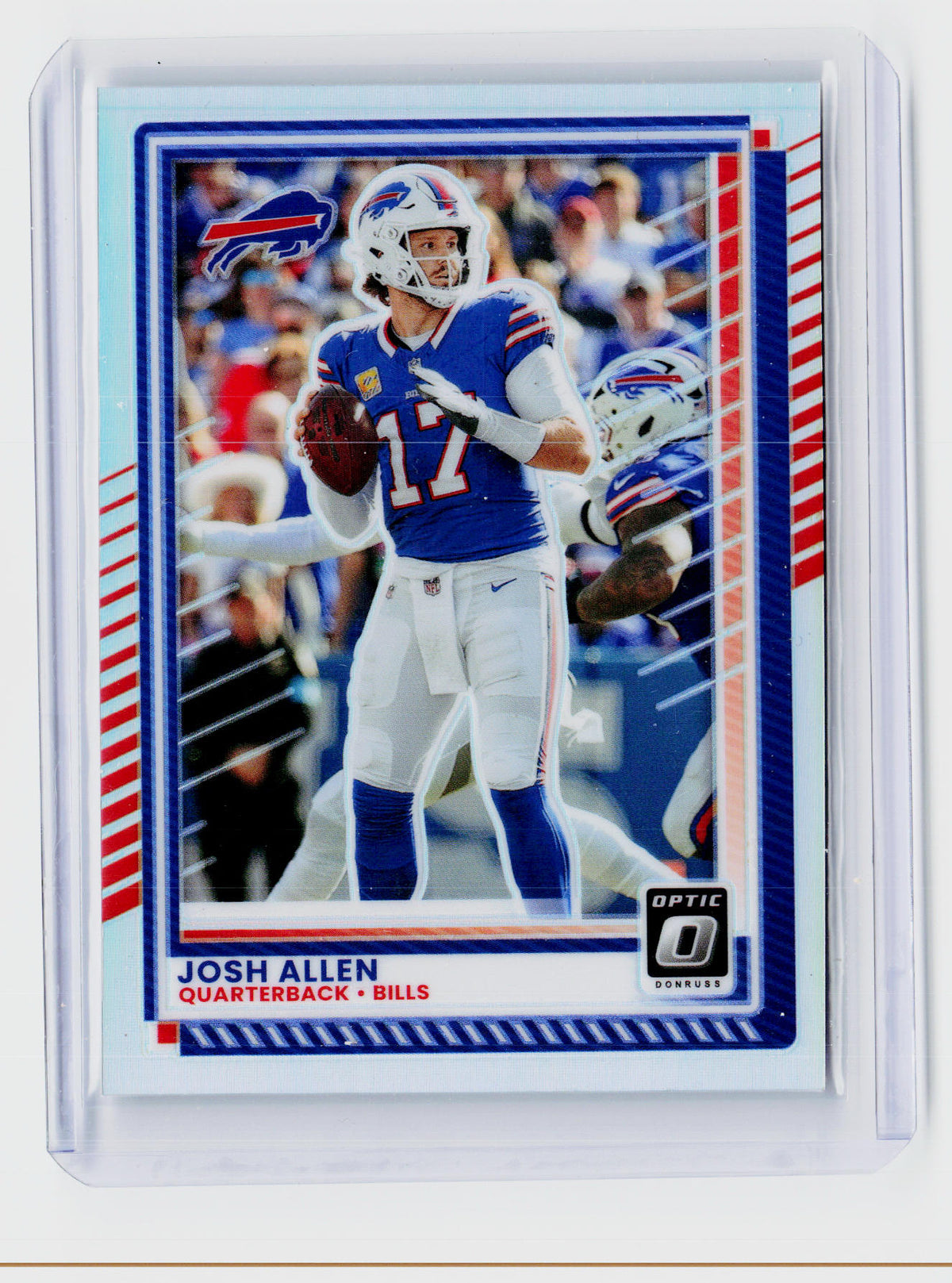 2025 Panini Donruss Optic Josh Allen #70 Buffalo Bills - front