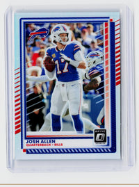 2025 Panini Donruss Optic Josh Allen #70 Buffalo Bills - front