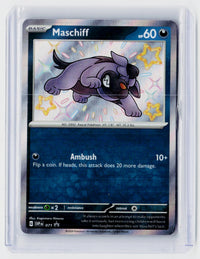 2024 Pokémon TCG Scarlet & Violet Black Star Promo Maschiff SVP 071 Holofoil - front