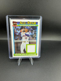 2026 Topps All-Stars Relic Card 91ASB FL Francisco Lindor Mets - front