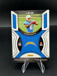 2025 Panini Certified New Generation Jerseys Omarion Hampton Mirror Red Rookie #NGJ-OHN /99 - back