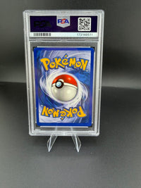 1999 Wizards Pokémon Game Shadowless Holo Hitmonchan #7 PSA EX 5 - back