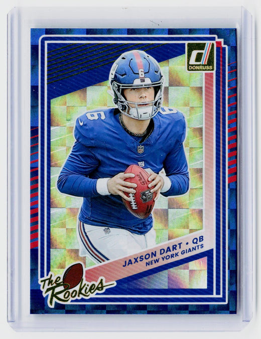 2025 Panini Donruss The Rookies Jackson Dart #2 New York Giants - front