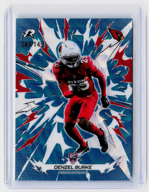2025 Topps NFL Denzel Burke Rookie Card #103 Arizona Cardinals /149 - front