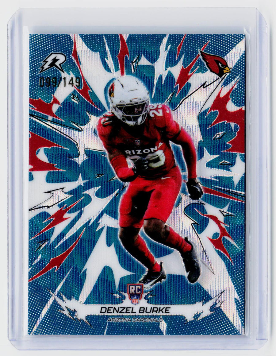 2025 Topps NFL Denzel Burke Rookie Card #103 Arizona Cardinals /149 - front