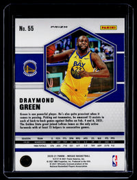 2020-21 Panini Mosaic Basketball Draymond Mosaic #55 - back
