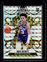 2023-24 Panini Mosaic NBA Debut Keyonte George RC #251 - front