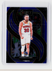 2024-25 Panini Select Basketball Stephen Curry Premier Level #143 Golden State Warriors - front