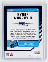 2024 Panini Donruss Optic Rated Rookie Byron Murphy II #217 Seattle Seahawks - back