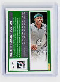 2025-26 Panini Donruss Isaiah Thomas #187 Boston Celtics /25 - back
