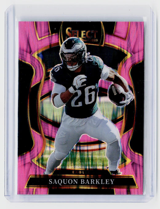 2025 Panini Select Football Saquon Barkley Concourse #90 Philadelphia Eagles - front