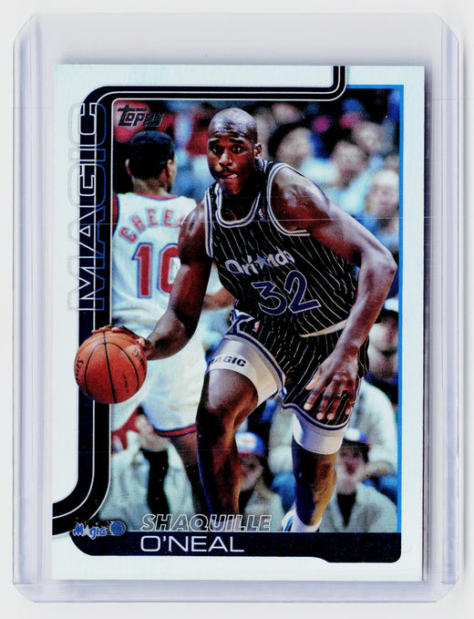 2025 Topps Basketball Shaquille O'Neal Orlando Magic #260 - front