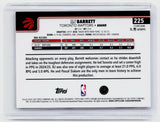 2024-25 Topps Chrome Basketball RJ Barrett #225 Red and Blue Refractor Toronto Raptors - back