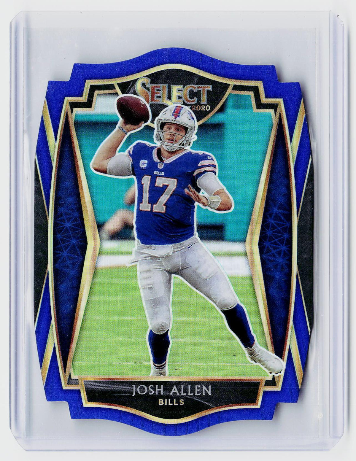 2020 Panini Select Football Josh Allen Premier Level #121 Buffalo Bills - front