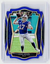 2020 Panini Select Football Josh Allen Premier Level #121 Buffalo Bills - front