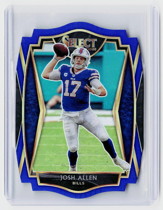 2020 Panini Select Football Josh Allen Premier Level #121 Buffalo Bills - front