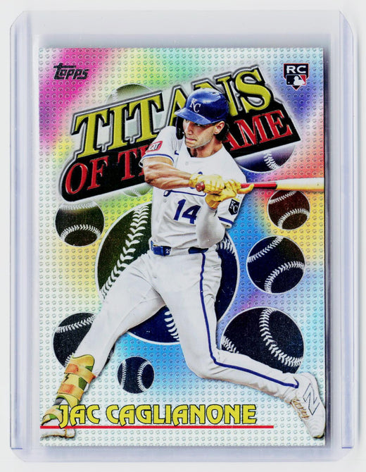 2025 Topps Update Topps of the Game Jac Caglianone RC #TOG-12 - front