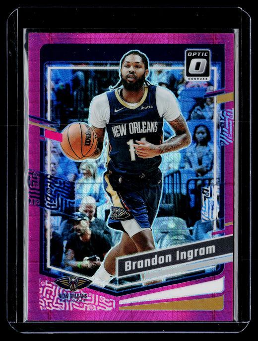 2023-24 Panini Donruss Optic Brandon Ingram #7 New Orleans Pelicans - front