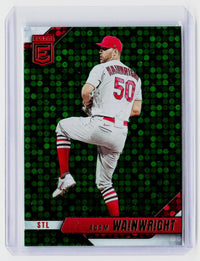 2026 Panini Donruss Elite Baseball Adam Wainwright #60 Green St. Louis Cardinals - front