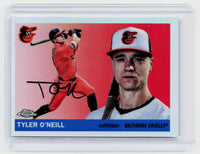 2025 Topps Chrome Refractor #414 Tyler O'Neill Baltimore Orioles Autograph - front