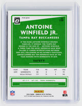 2020 Panini Donruss Optic Antoine Winfield Jr. Blue Scope Rookie Card #138 - back
