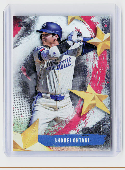 2025 Topps Stars of MLB Shohei Ohtani #SMLB-10 Los Angeles Dodgers - front