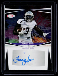 2025 SAGE Autograph Jacardia Wright Auto Card A-JW3 - front
