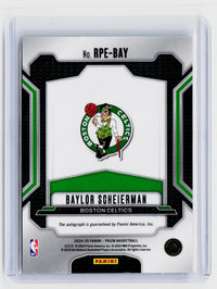 2024-25 Panini Prizm Rookie Penmanship Baylor Scheierman Autograph RC #RP-BAY - back