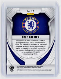 2025 Panini Prizm FIFA Club World Cup Cole Palmer #67 Chelsea FC - back