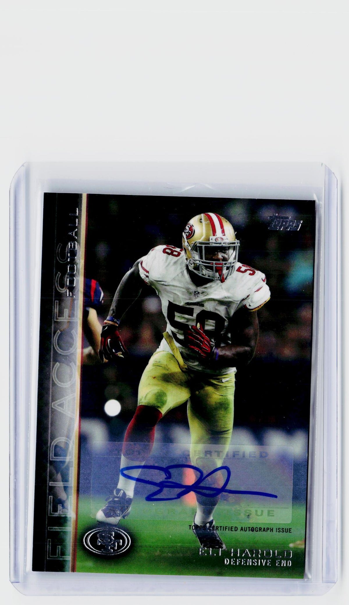 2015 Topps Field Access #9 Eli Harold Rookie Autograph - front
