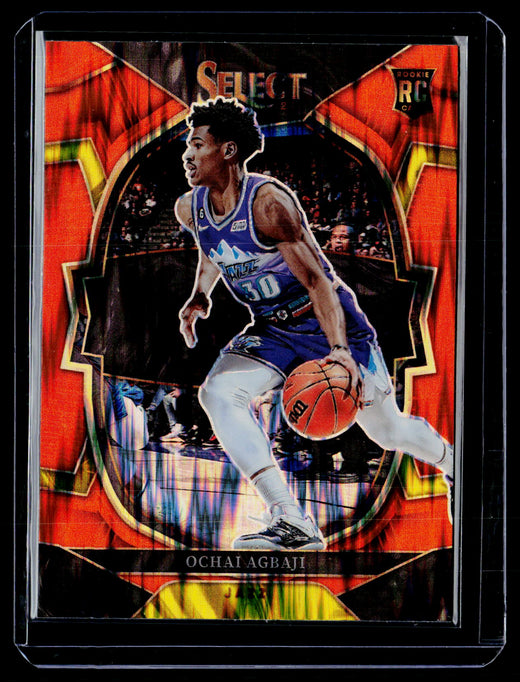 2022-23 Panini Select Basketball Concourse Ochai Agbaji #96 Rookie Card - front