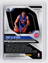 2024-25 Panini Prizm Basketball Bobi Klintman Rookie Card #266 Detroit Pistons - back