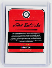 2026 Panini Donruss Racing Alan Kulwicki Blue Press Proof #114 /199 - back