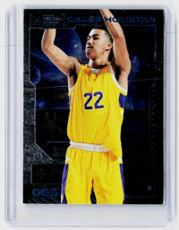 2023 Skybox Metal Universe Champions Caleb Houstan Rookie Card - front