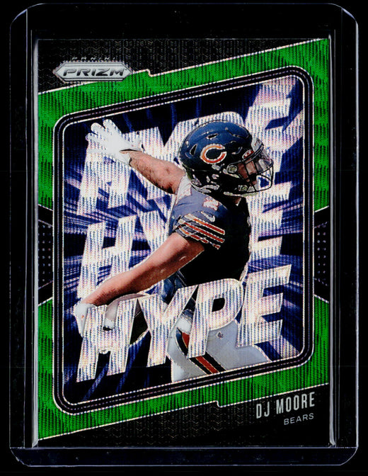 2024 Panini Prizm Football DJ Moore Chicago Bears #15 - front