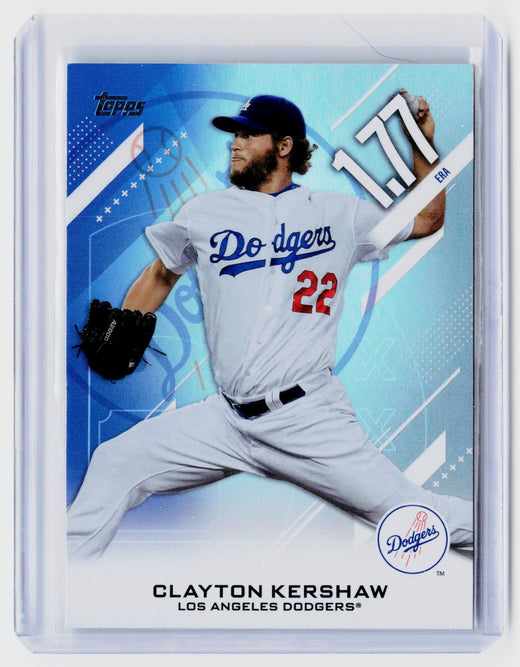 2026 Topps Career Numbers CN-23 Clayton Kershaw 2014 MLB ERA Leaders - front