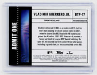 2026 Topps Chrome Big Ticket Player Vladimir Guerrero Jr. BTP-17 - back