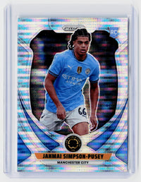2025 Panini Prizm FIFA Club World Cup Jahmai Simpson-Pusey RC #137 Manchester City - front
