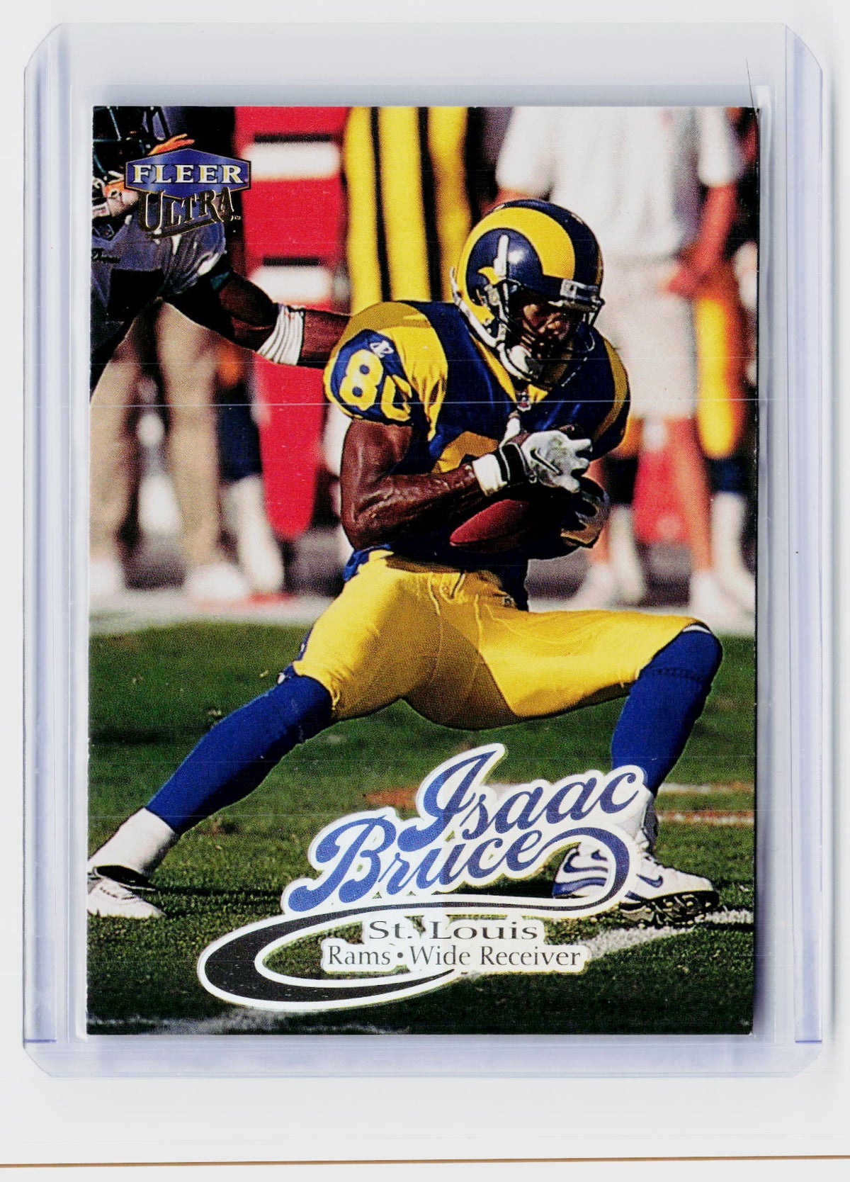 1999 Fleer Ultra Isaac Bruce #146 St. Louis Rams - front